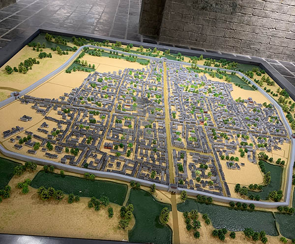 新野县建筑模型